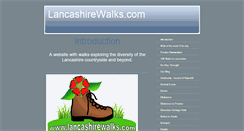 Desktop Screenshot of lancashirewalks.com