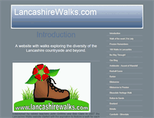 Tablet Screenshot of lancashirewalks.com